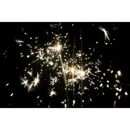 Utah Sparklers 10 inch Gold Sparklers 96 Piece