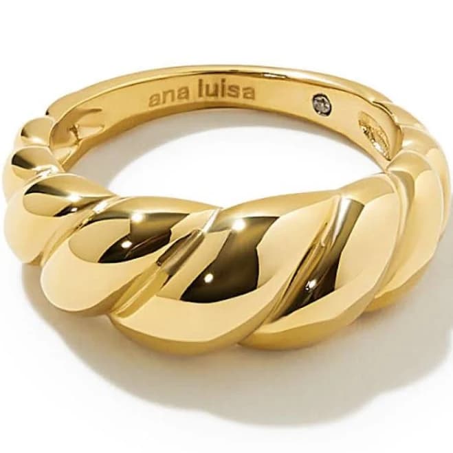 Ana Luisa Women's Rope Bold Twist Ring