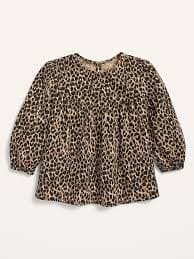 Printed Babydoll Top for Toddler Girls | Old Navy