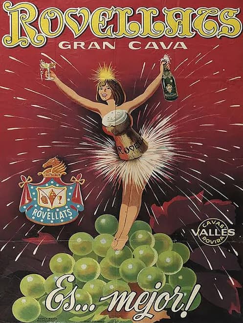 Vintage Gran Cava Liqour Apertif reproduction steel sign Bar | Metal | Beer & Wine