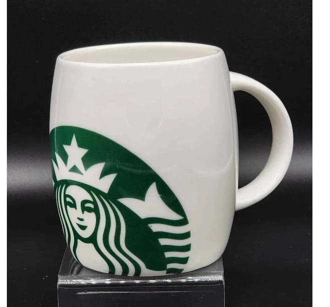Starbucks 14oz Black Ceramic Mug