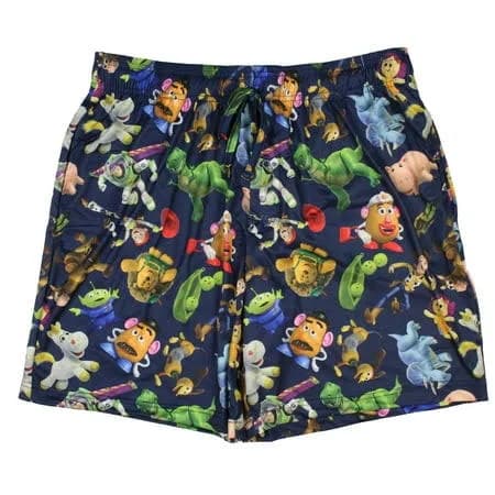 Disney Toy Story Character Collage Lounge Shorts