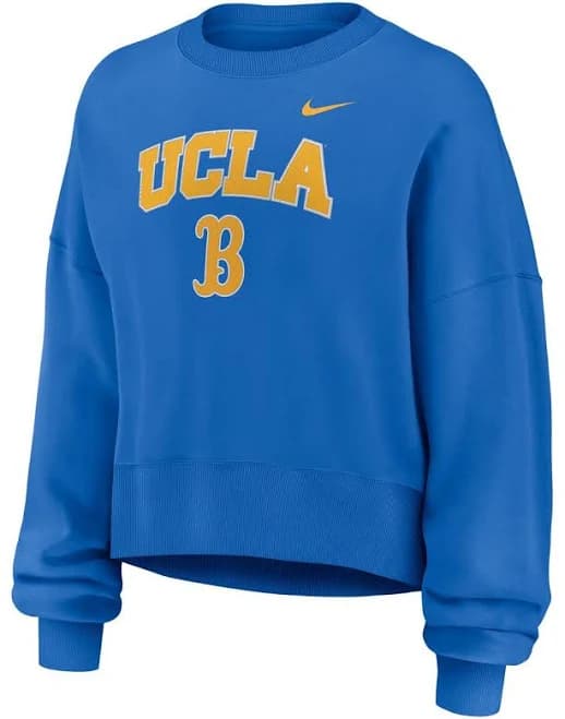 Nike UCLA Bruins Phoenix Arch Oversized Pullover Sweatshirt