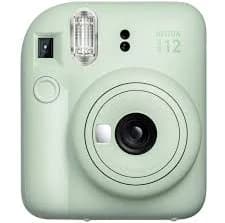 Fujifilm Instax Mini 12 Instant Film Camera Mint Green 60mm