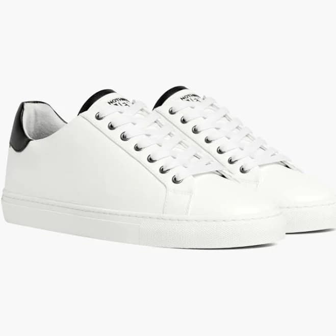 Nothing New Men's Deluxe Low Top Recycled Leather Sneaker