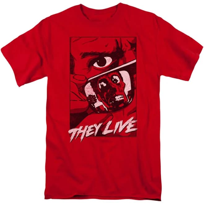 They Live Graphic Poster T-Shirt