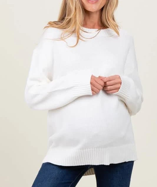 Pinkblush Maternity Soft Knit Sweater