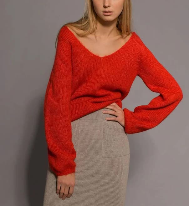 Fluffy Oversized Sweater