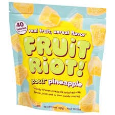 Target - Fruit Riot! Real Fruit Candy, Sour Pineapple (8 oz) - Delivery in Under an Hour | Uber Eats