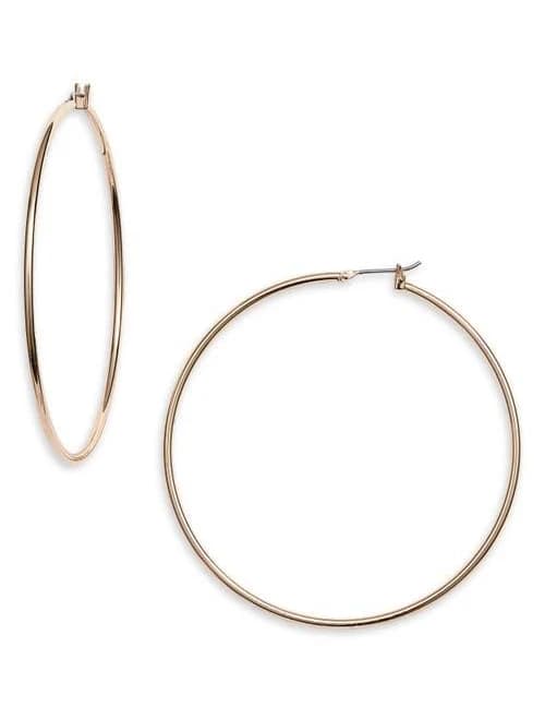 Nordstrom Classic Metal Hoop Earrings
