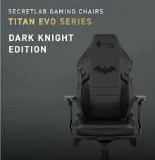 Secretlab Titan Dark Knight Secret Lab Gaming Chair Batman Open