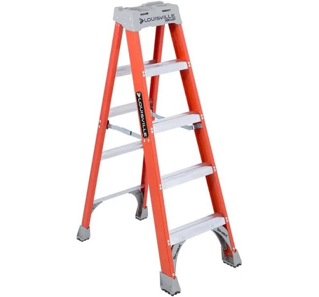 Louisville Ladder Fs1505 5' Fiberglass Step Ladder