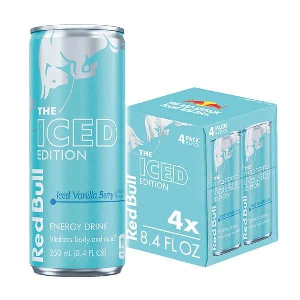 Red Bull Iced Edition Iced Vanilla Berry Energy Drink