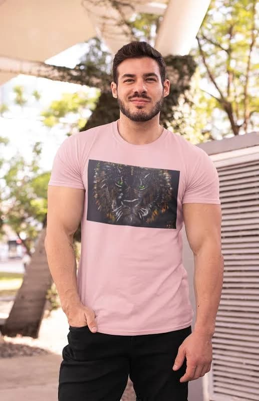 Tiger Print Motivational Shirt