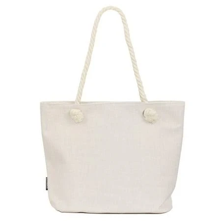 TrendsBlue Women's Premium Large Solid Natural Color Tote Shoulder Bag Handbag
