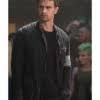 Divergent Theo James Flap Pockets Black Jacket - William Jacket