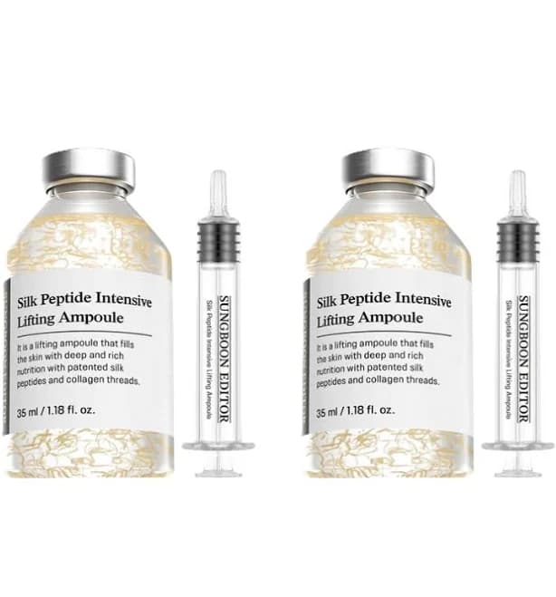 SUNGBOON EDITOR - Silk Peptide Intensive Lifting Ampoule - 35ml (2ea) Set by Stylevana