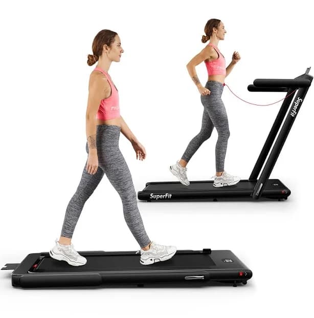 Goplus 2 in 1 Folding Treadmill