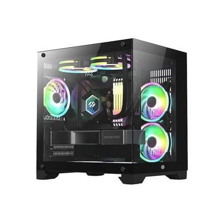 Bgears b-Pellucid MicroATX Black Micro ATX Tower Case