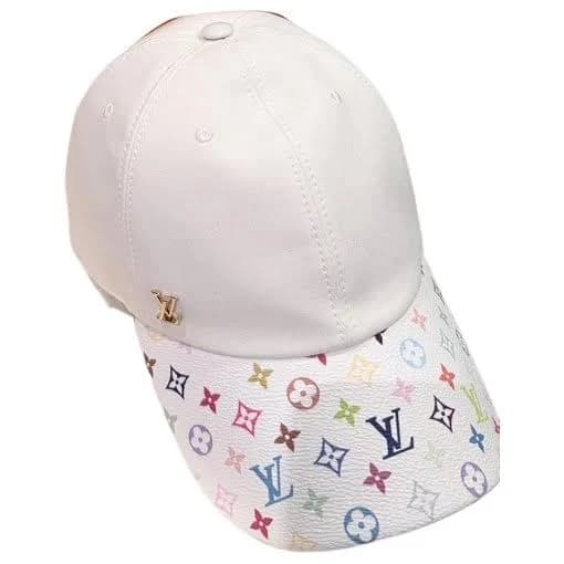 LOUIS VUITTON Multicolour Monogram Cotton Cap Size M