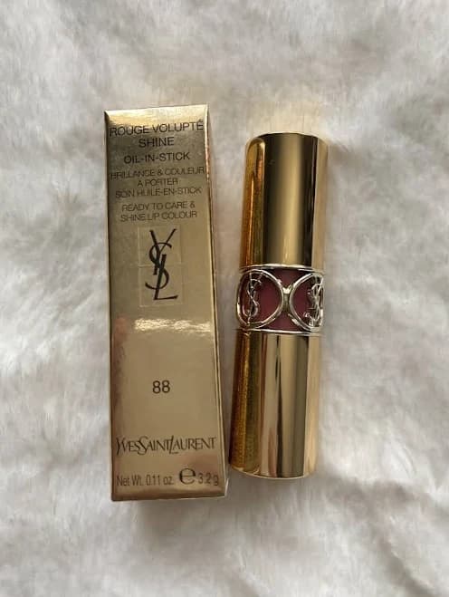 Bnib Ysl Rouge Volupté Shine Oil-in-stick Lipstick Balm - Rose Nu 88