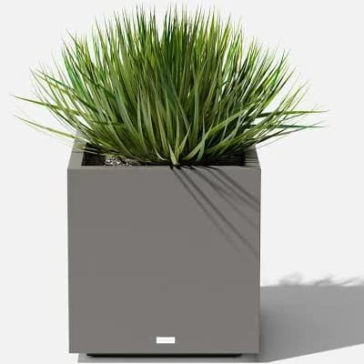 Veradek Block Series Cube Plastic Planter