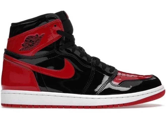 Nike Air Jordan 1 Retro High OG Shoes in Black/White/Gym Red