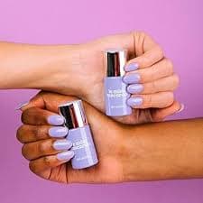 Amazon.com : le mini macaron 3-in-1 Gel Nail Polish Base Coat, Color, Top Coat all in one bottle. Long Lasting | Quick Drying | Soak Off (Wildflower) : Beauty & Personal Care