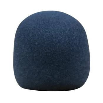 Performance Plus Deluxe Black Foam Barrel Style Microphone Windscreen