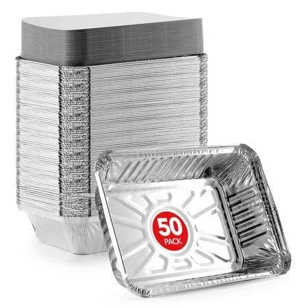Stock Your Home Aluminum Pans with Lids