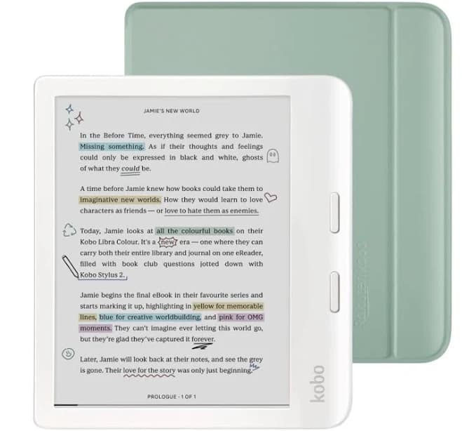 Kobo Libra Colour White eReader