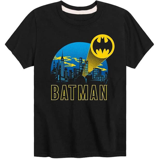 DC Comics Batman Bat Signal Graphic Tee