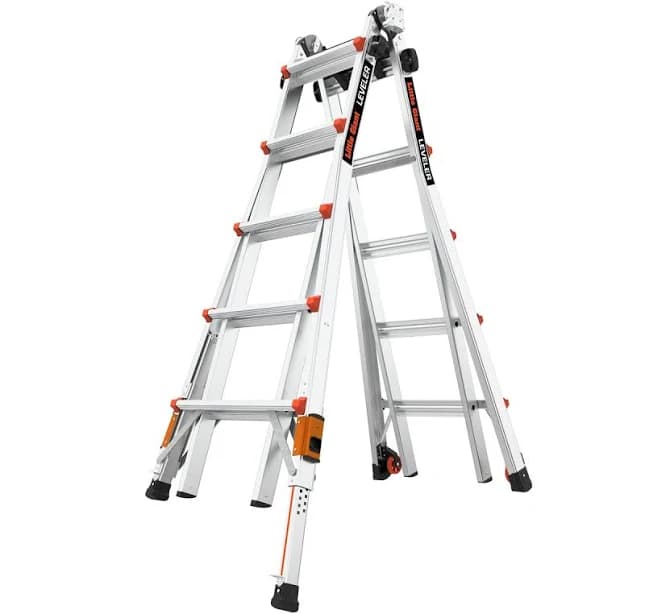 Little Giant Ladders Leveler 2 M22 Telescoping Multi-Position Ladder