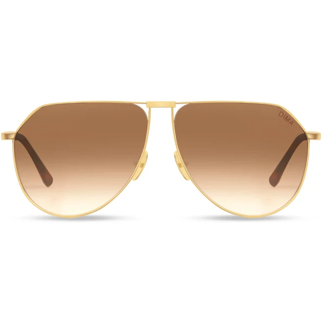 Auro Gold Aviator Glasses