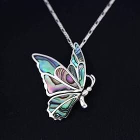 925 Sterling Silver Tiny Butterfly Charm