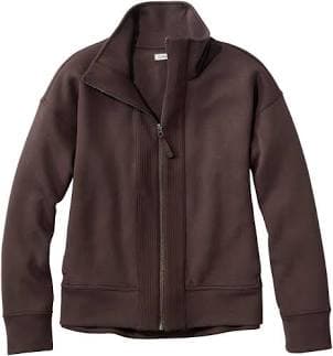 L.L.Bean Women's Cloudsoft Full-Zip Top