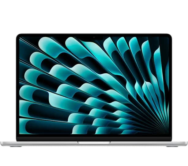 Apple 2022 13-inch MacBook Air with M2 chip 512GB SSD 16GB Ram (Silver), 1 Year Warranty