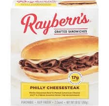 Raybern's Philly Cheesesteak Sandwiches