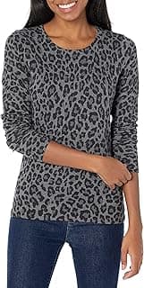 Women's Long-Sleeve Lightweight Crewneck Sweater (Available in Plus Size)