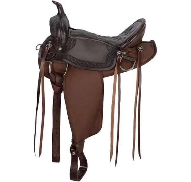 Schneiders Leather-Cordura Western Trail Saddle II