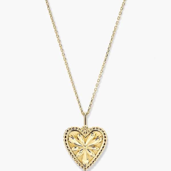 Mejuri 18K Gold Vermeil Calendula Pendant Necklace