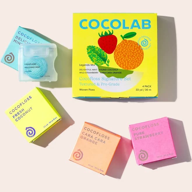Cocofloss Happiness Set Dental Floss