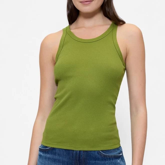 Gap Women's Ribbed Scoopneck Tank Top