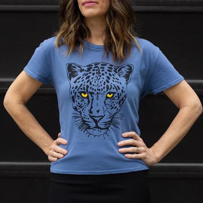 Snow Leopard Graphic Tee