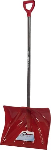 Npm18kd Nordic 18-inch Poly Blade Snow Shovel - Red, Npm18kdu