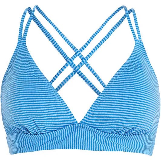 Protest Women's Super Bird 23 Striped Triangle Bikini Top