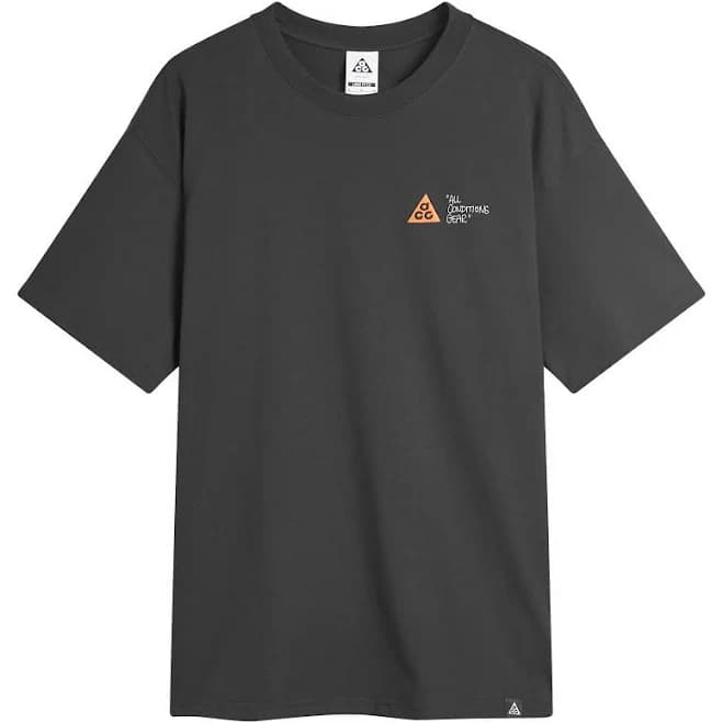 Nike Men's ACG Dri-Fit T-Shirt in Black, Size XS | END Clothing