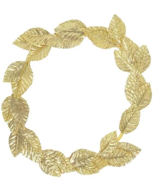 Roman Gold Leaf Wreath Headpiece