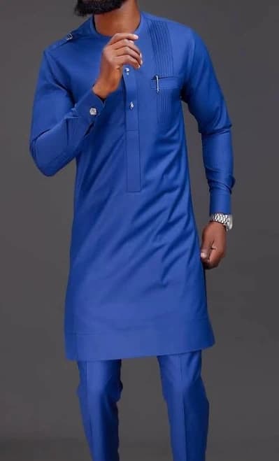 African Men's Dashiki Kaftan