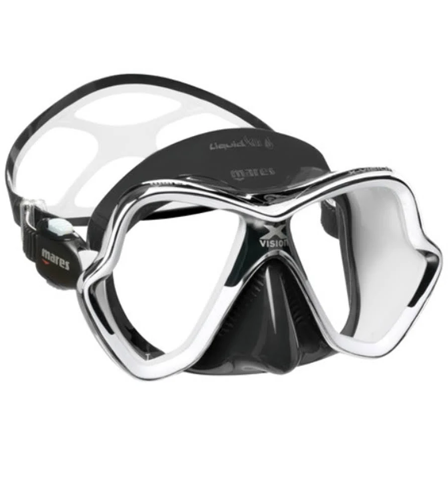 Mares X-Vision Chrome Liquidskin Dive Mask